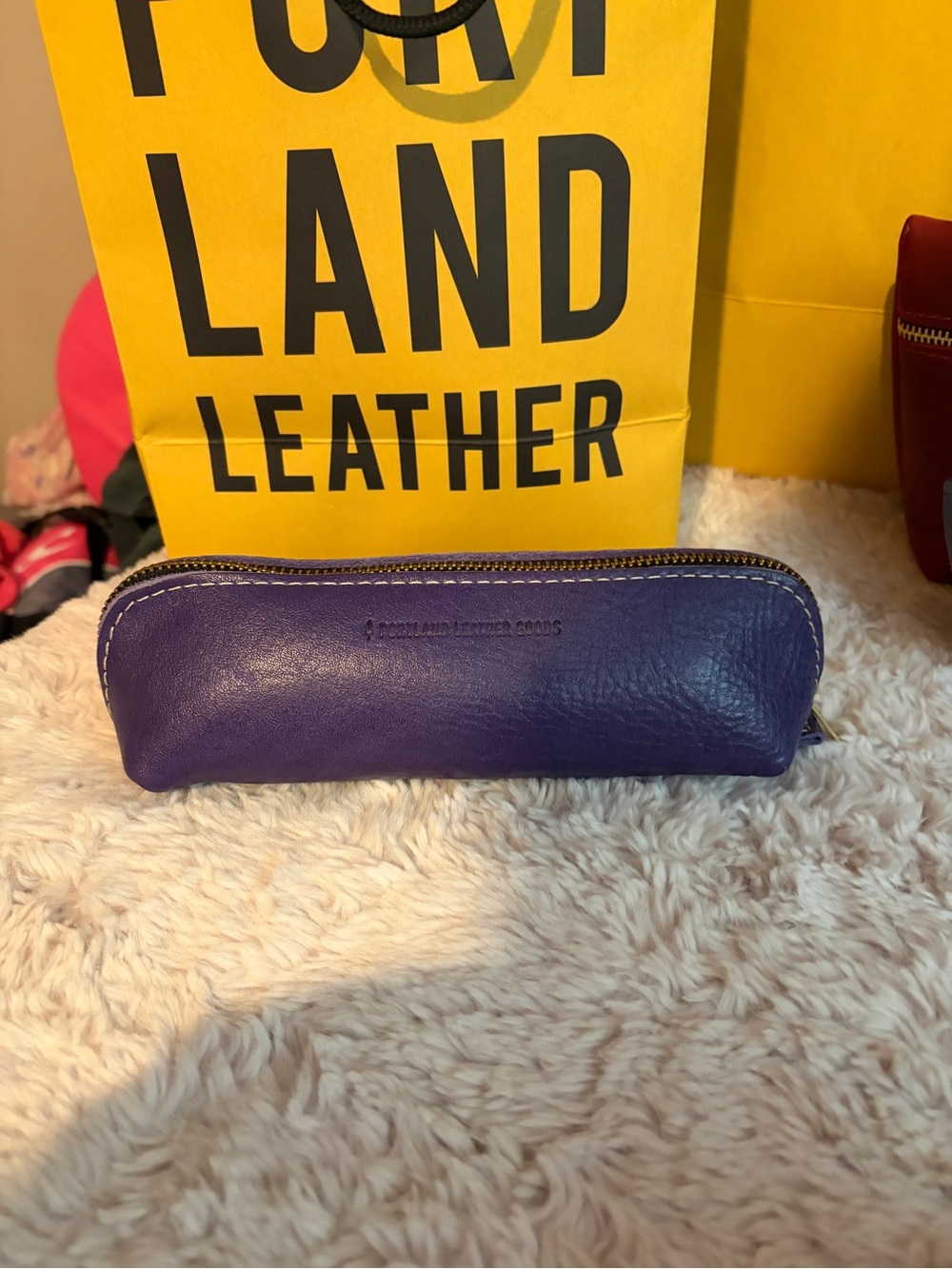 Portland Leather Violet Sidekick
